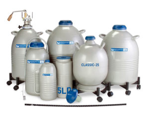 liquid dewars for nitrogen storage in cryogenics