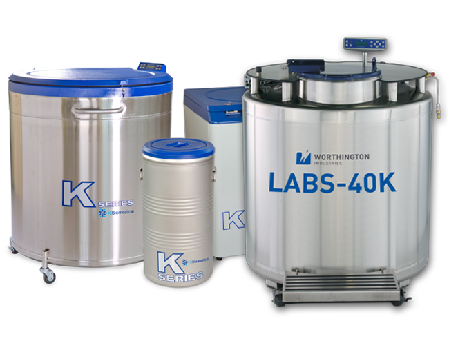 high capacity freezers for large sample storage
