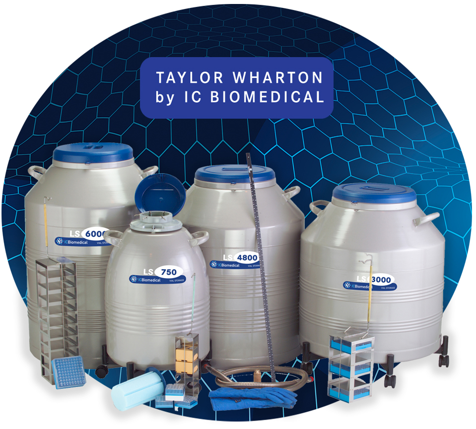 Cryogenic Refrigerators For Liquid or Vapor Stage Vial Storage LS Series