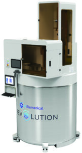 revolution q cryogenic storage freezer with sample management white funnel